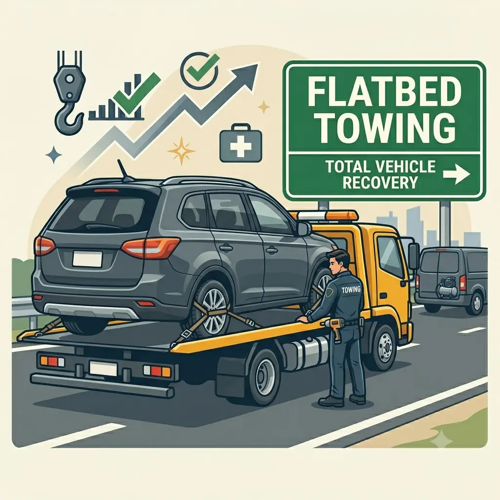 Flatbed Towing